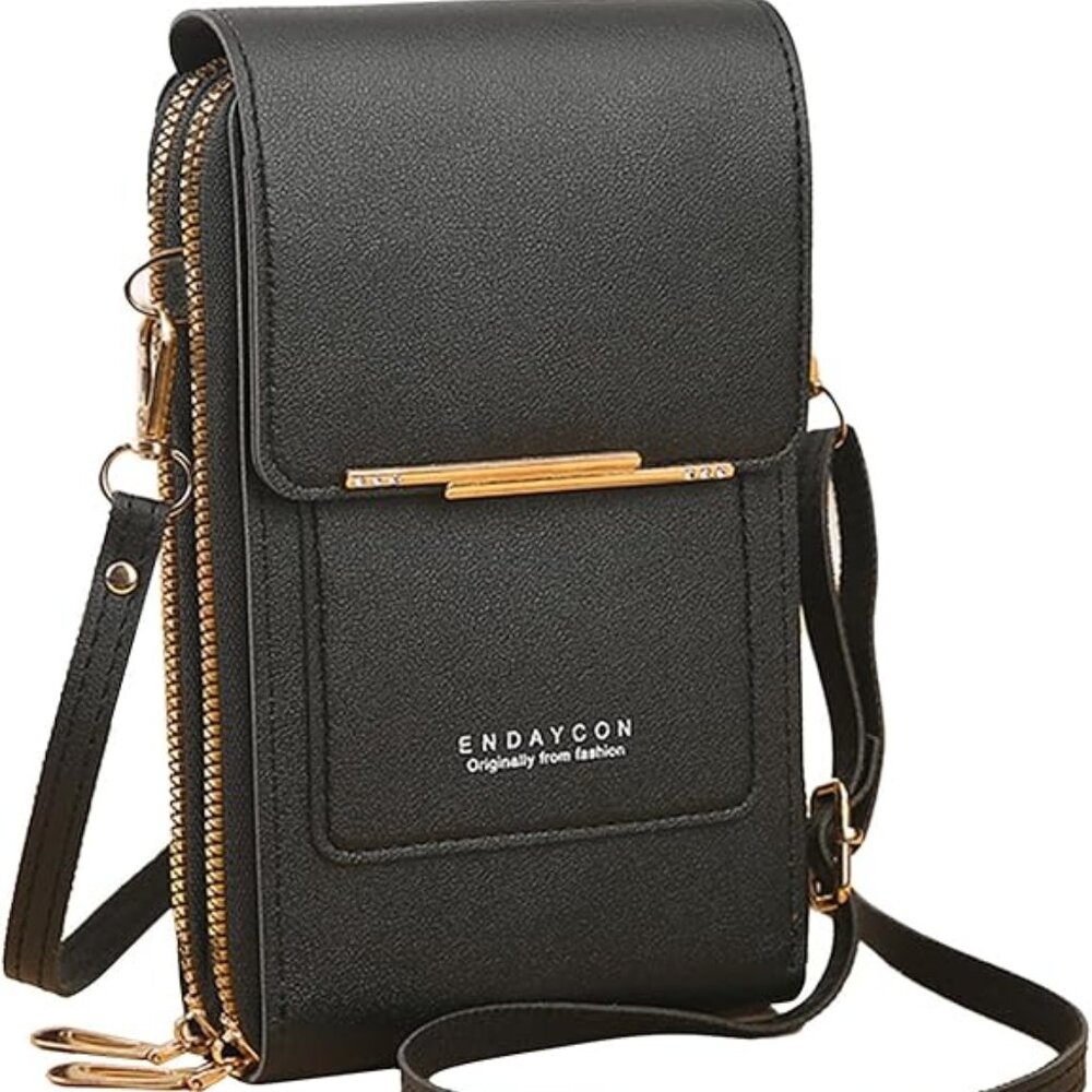 WOMAN CROSSBODY PHONE BAG FOR WOMAN, MINI SHOULDER PURSE WITH CREDIT CARD SLOTS.